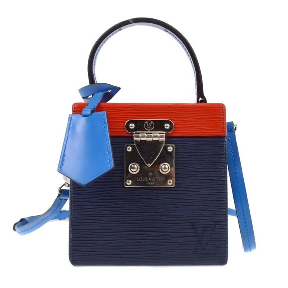 Louis Vuitton Tricolor Epi Breaker Box 2way Vanity Handbag M52466 PL0199 NQ00801 - Picture 1 of 9